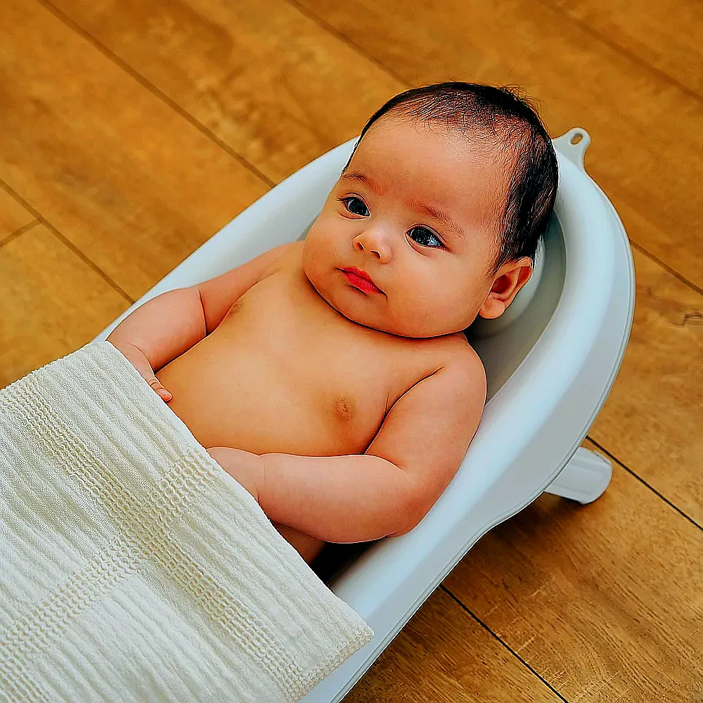 더마더 접이식 아기욕조 신생아욕조 디지털 탕온계 이미지 7