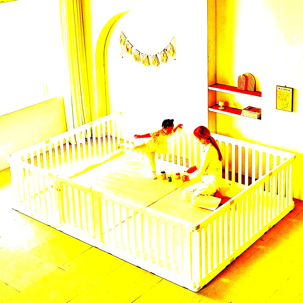 룸인어스 베이비룸 제로가드 아기 유아 침대 울타리 1P 이미지 5