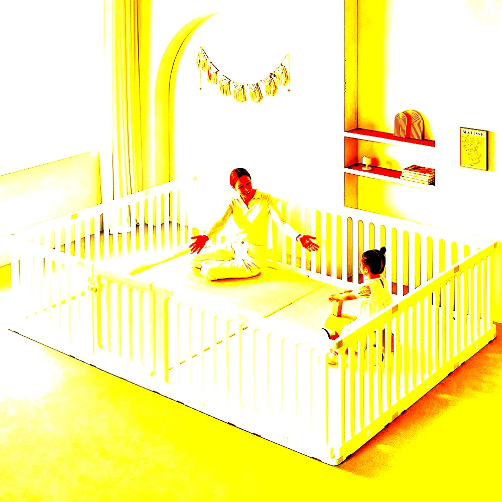 룸인어스 베이비룸 제로가드 아기 유아 침대 울타리 1P 이미지 8