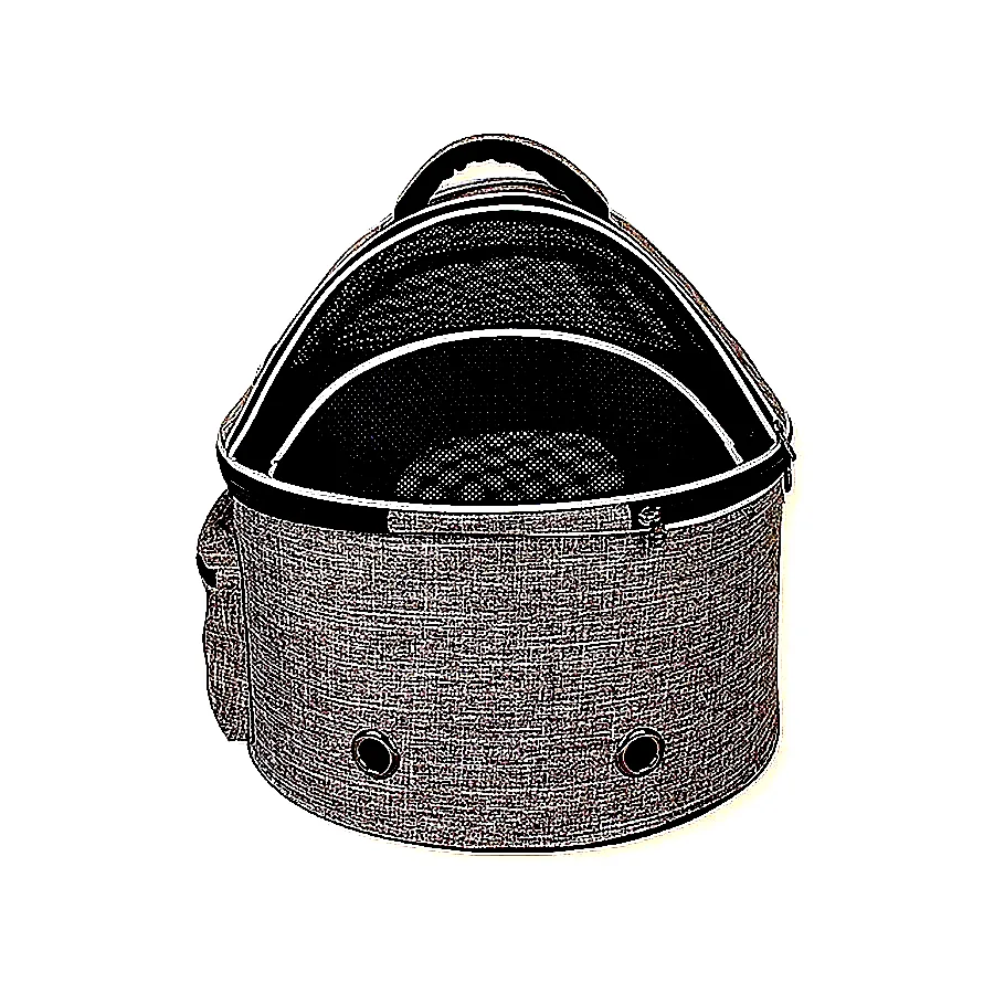 리스펫 고양이 숨숨 돔형 이동장 이동가방 켄넬 본품, 단일사이즈 이미지 4