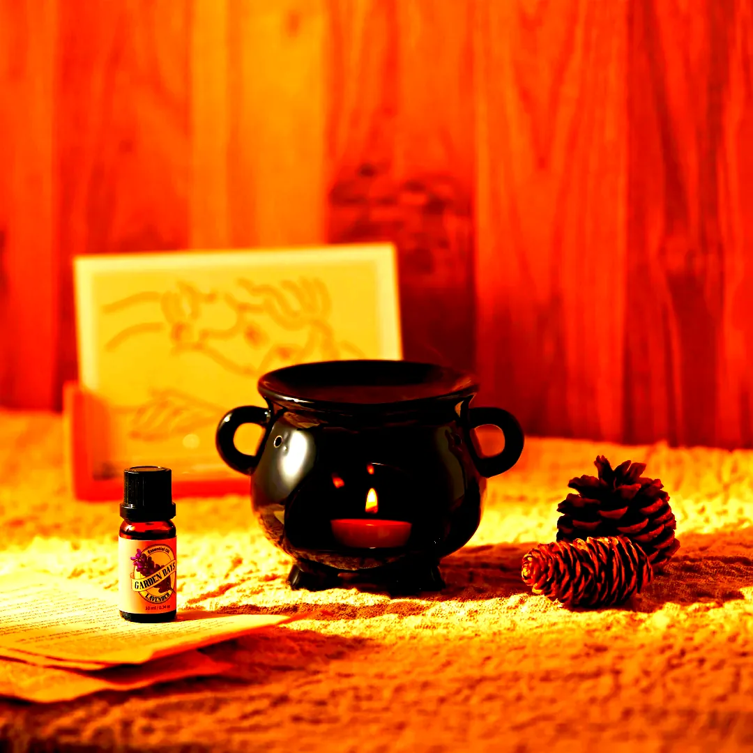 마녀수프 아로마 오일 버너 램프 워머 이미지 3