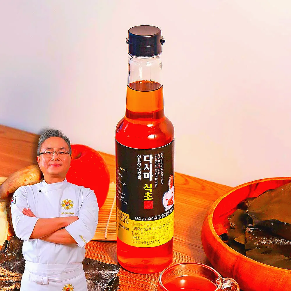 안유성 명장의 다시마 식초 660g 2병 이미지 1
