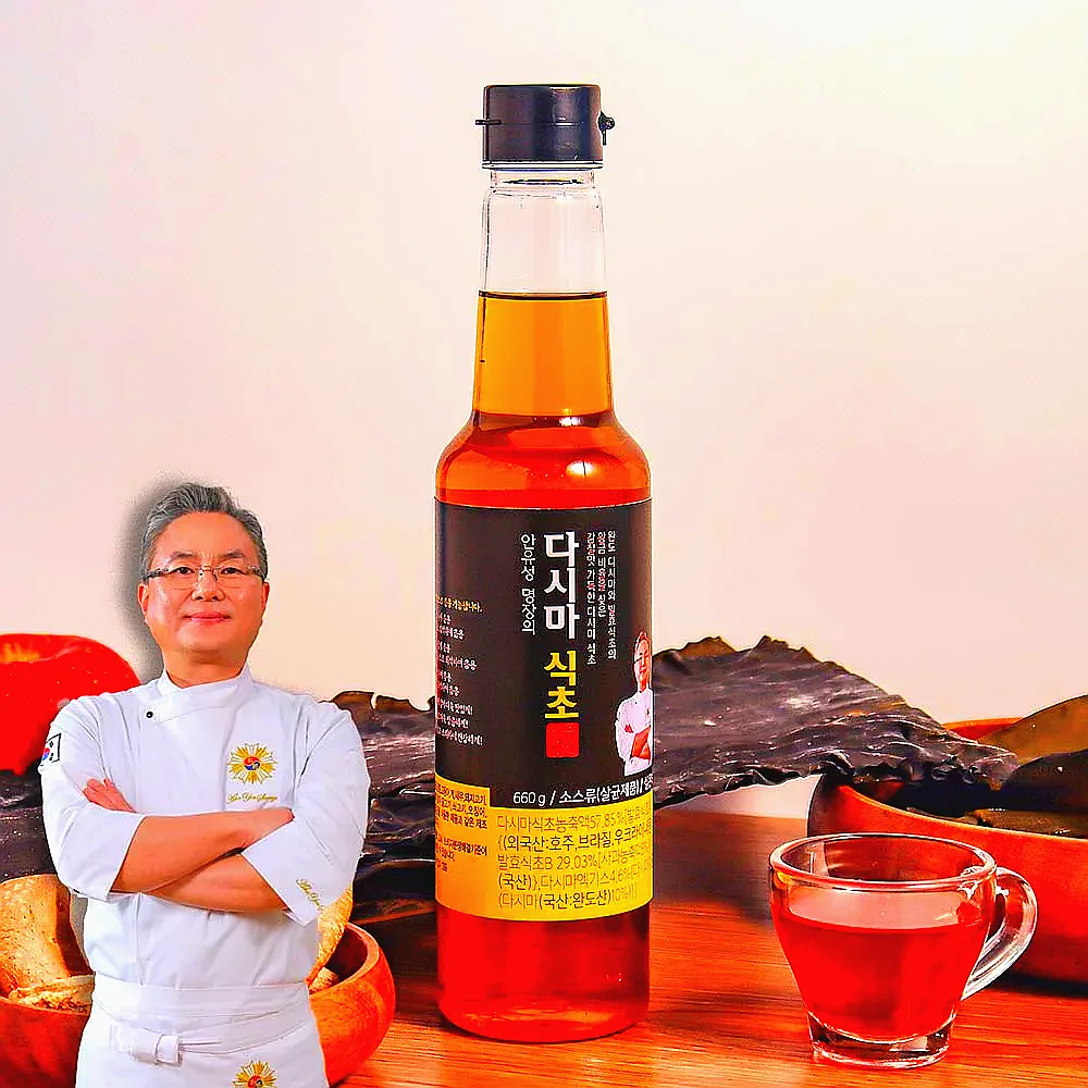 안유성 명장의 다시마 식초 660g 2병 이미지 2