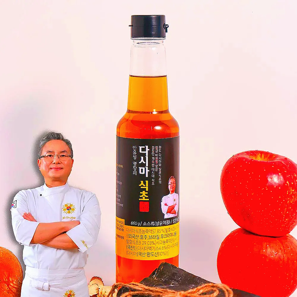 안유성 명장의 다시마 식초 660g 2병 이미지 3